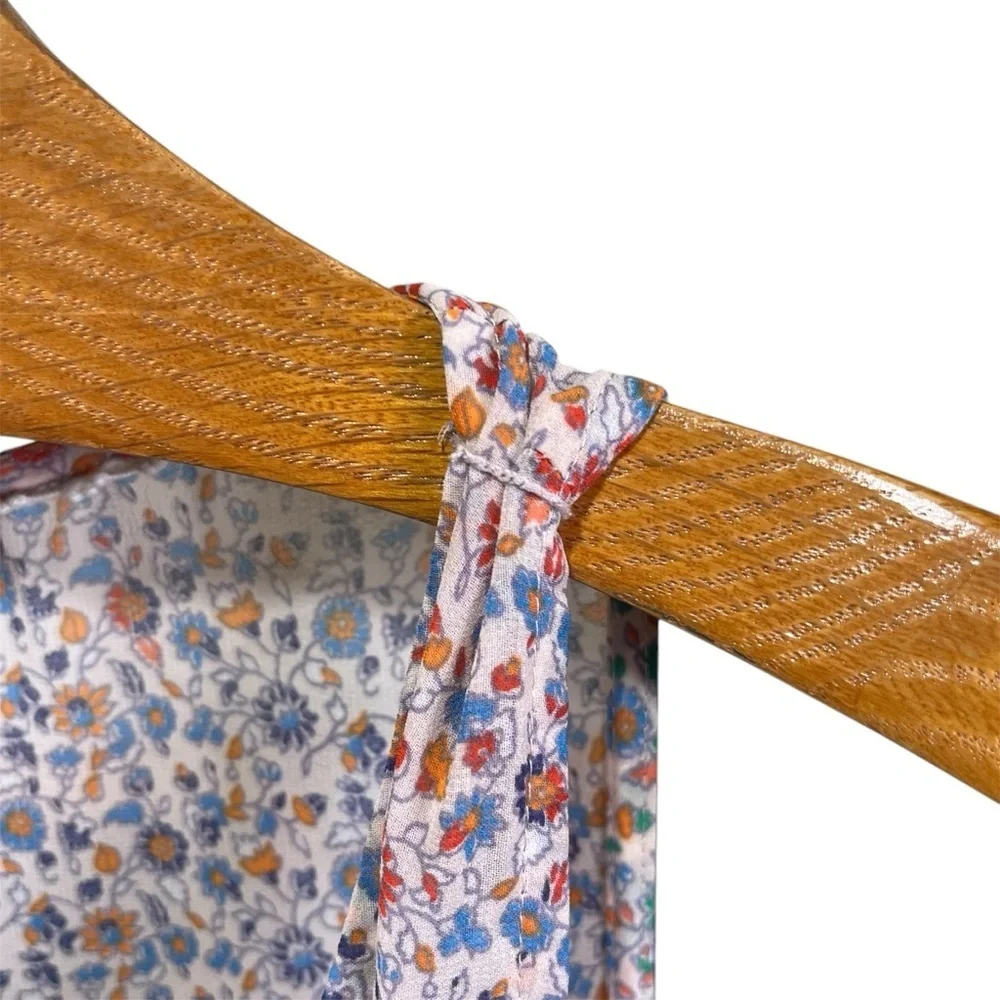 Anthropologie Maeve Violetta Sheer Floral Sleeveless Summer Dress - Picture 10 of 16